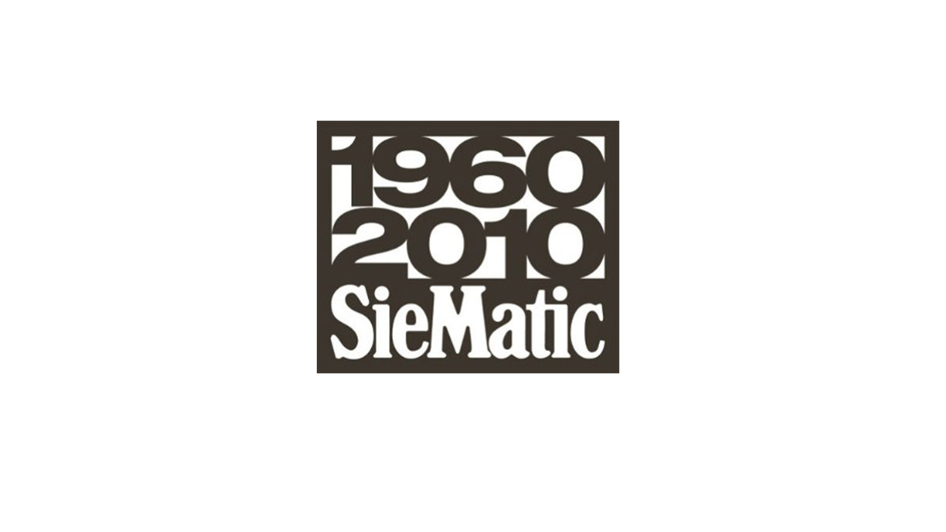 SieMatic Historie 2010: 50 Jahre SieMatic, 50 Jahre grifflose Küchen.